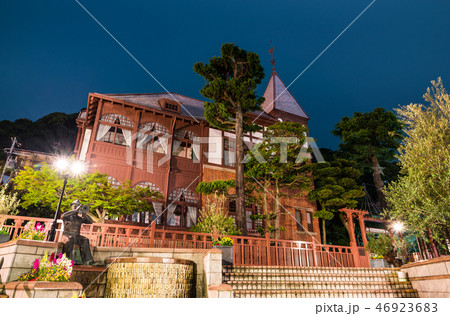 風見鶏の館 神戸北野異人館街 夜景 (兵庫県神戸市) ※2017年4月撮影 風見鶏の館 神戸北野異人館街 夜景 (兵庫県神戸市) ※2017年4月撮影 46923683