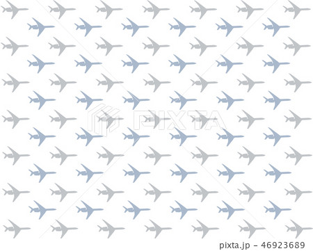horizontal airplane icons with turbines horizontal airplane icons with turbines 46923689