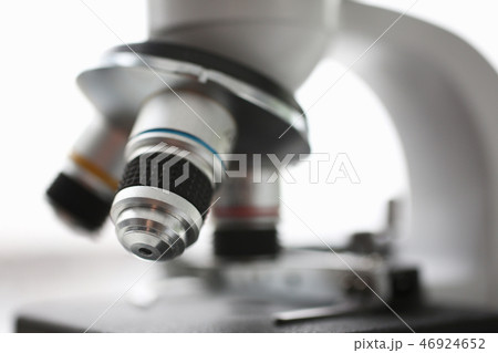The head microscope on the background of 46924652
