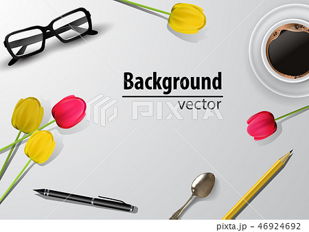 woman blogger workspace with glasses woman blogger workspace with glasses 46924692