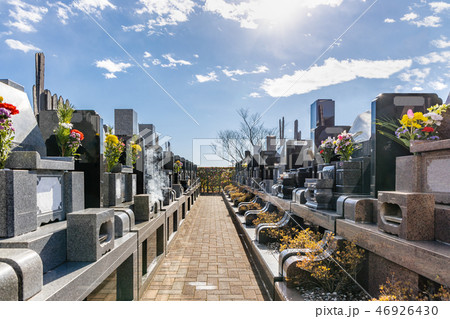 霊園のお墓 46926430