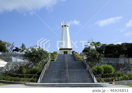おきなわ 風景 沖縄平和祈念堂 おきなわ 風景 沖縄平和祈念堂 46926851