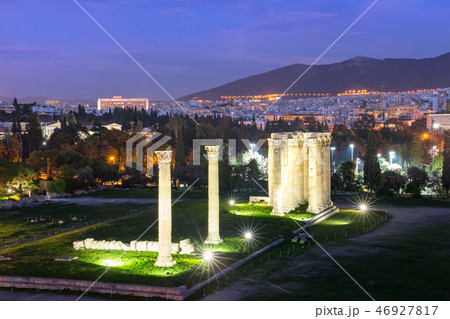 Aerial city view in Athens, Greece Aerial city view in Athens, Greece 46927817