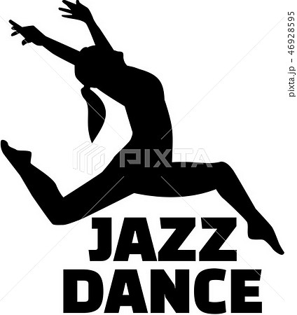 Female Jazz Dancerのイラスト素材