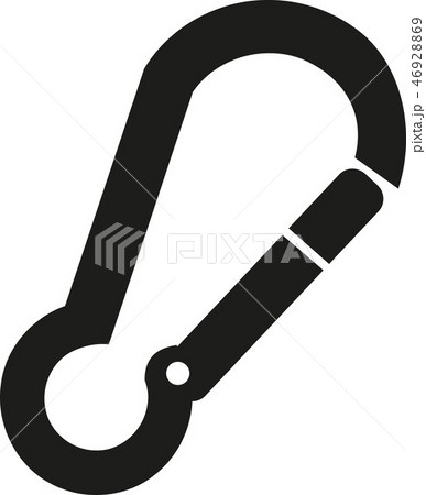 Carabiner symbol 46928869