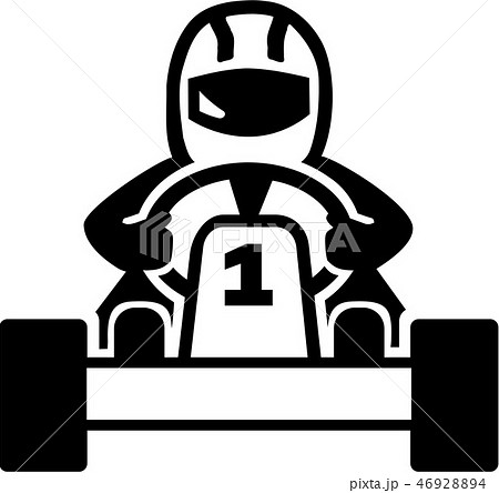 Karting Icon Frontviewのイラスト素材 46928894 Pixta