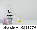Science laboratory with microscope science tools 46929776