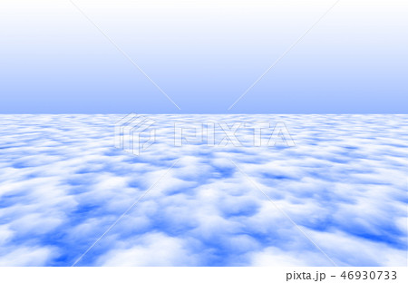 雲上 背景のイラスト素材 [46930733] - PIXTA