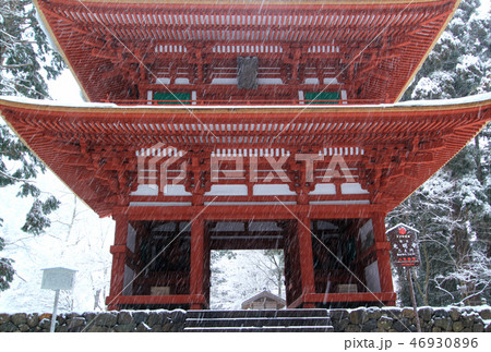 国宝　二王門　京都丹波高原国定公園 46930896