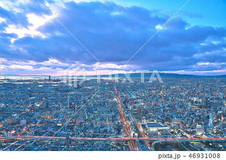 【阿倍野ハルカス展望台からの眺望】 大阪府大阪市阿倍野区阿倍野筋1 【阿倍野ハルカス展望台からの眺望】 大阪府大阪市阿倍野区阿倍野筋1 46931008