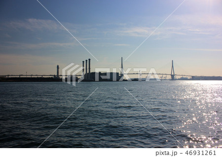 晴れた日の鶴見線海芝浦駅からの風景(9) 晴れた日の鶴見線海芝浦駅からの風景(9) 46931261