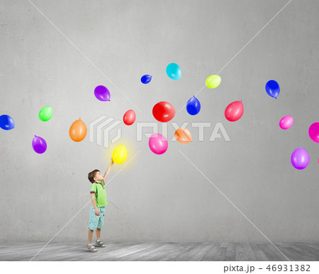 Careless happy child 46931382
