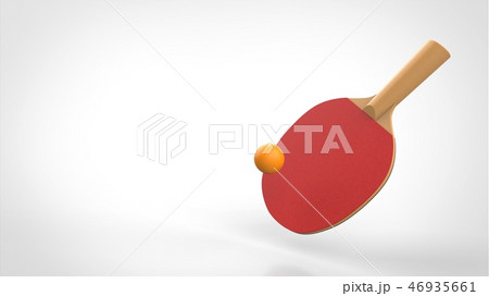 ラケットとボール　右 46935661