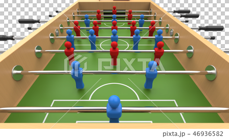 Table football Front Close up 46936582