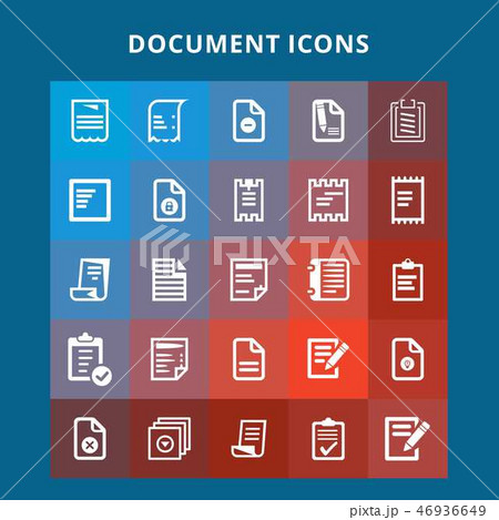 Document Icons Document Icons 46936649