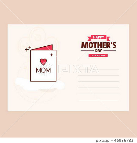 Happy Mothers's Day Typographical Design Card With 46936732