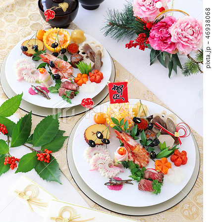 おせち料理　ワンプレート 46938068