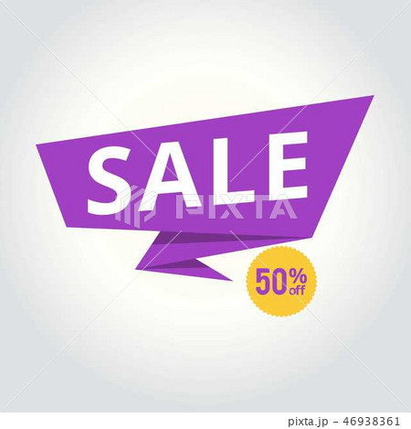 Sale background shop icons. Vector sale banner tem 46938361