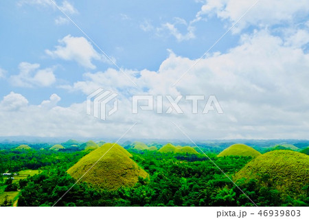 雨季のチョコレートヒルズ 46939803