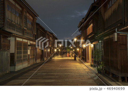 金沢の夜景・ひがし茶屋街 46940699