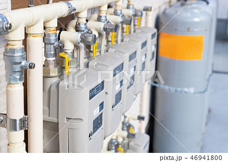 ガスメーター　検針　アパート　マンション　集合住宅用 46941800