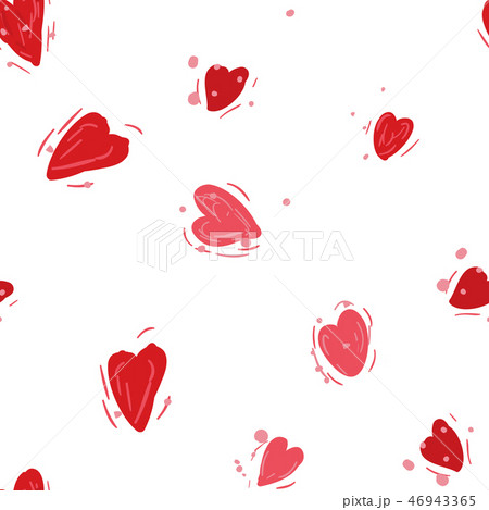 Seamless pattern with hearts. Valentines day background Seamless pattern with hearts. Valentines day background 46943365