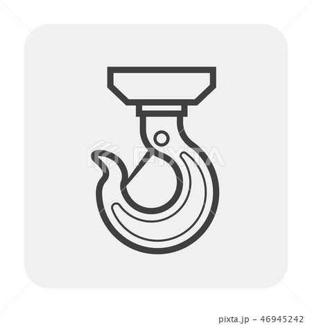 crane hook icon 46945242