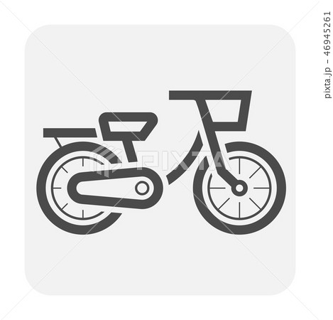 bike icon black 46945261