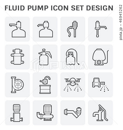 fluid pump icon 46945262