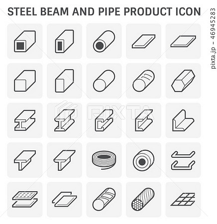 beam pipe icon 46945283