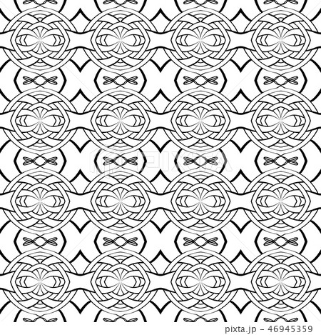 The ethnic seamless pattern. 46945359