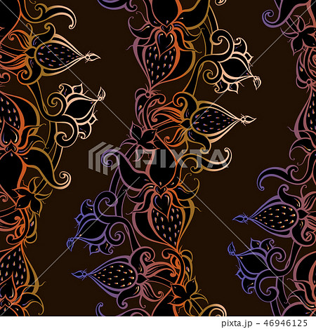 Paisley background. Vintage Seamless pattern 46946125
