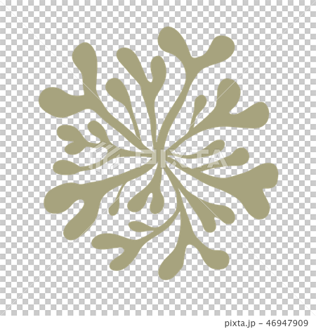 Seaweed Sea Crest (Milomon) Vector material 46947909