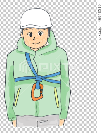 チェストハーネス ヘルメットあり チェストハーネス ヘルメットあり 46948519