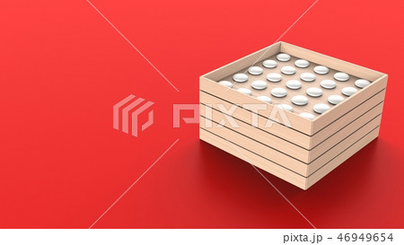 餅　大量　右　赤背景 46949654