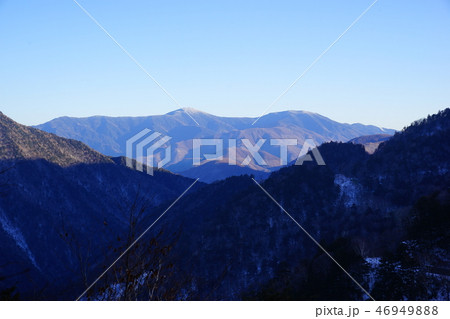 焼岳登山口からの鉢盛山と小鉢盛山 46949888