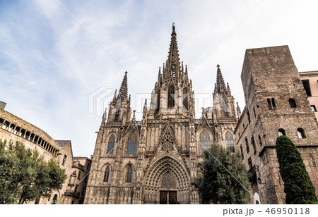 Cathedral of Barcelona Spain Europe 46950118