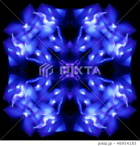 Art abstract design. Vivid, color, mirror pattern. 46954185