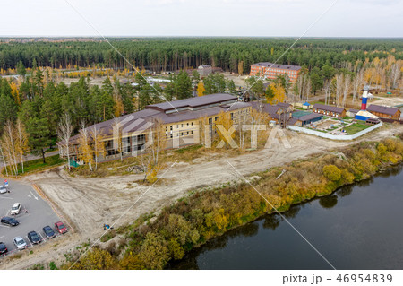Spa sanatorium with geothermal water pool. Tyumen Spa sanatorium with geothermal water pool. Tyumen 46954839