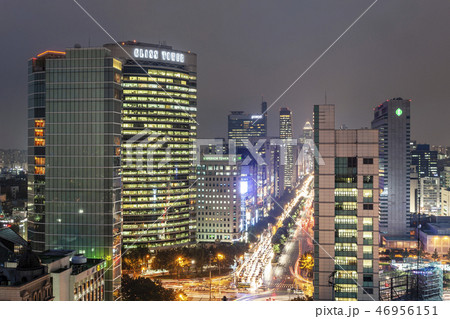 風景 夜景 建物 46956151