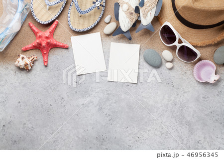 Travel vacation accessories and photo frames Travel vacation accessories and photo frames 46956345