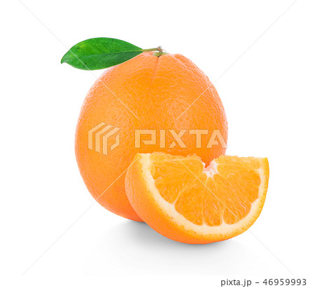 orange isolated on white background 46959993