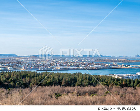 Cityscape viewpoint of Reykjavik Iceland Cityscape viewpoint of Reykjavik Iceland 46963356