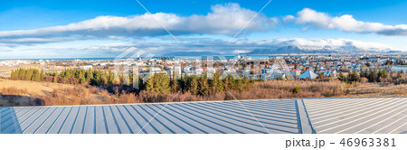 Cityscape viewpoint of Reykjavik Iceland 46963381