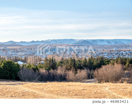 Cityscape viewpoint of Reykjavik Iceland Cityscape viewpoint of Reykjavik Iceland 46963421