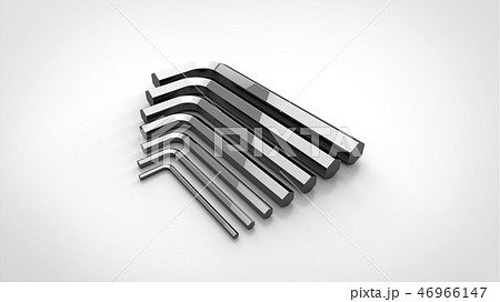 六角レンチ セットのイラスト素材