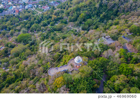 aerial top view of Khao Rang viewpoint Phuket 46969060