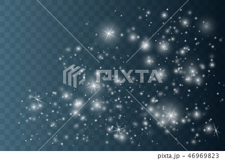 Glow light effect. Sparkle dust. Glow light effect. Sparkle dust. 46969823