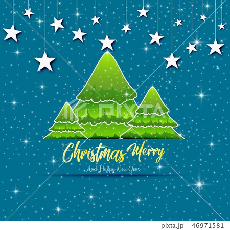 Merry Christmas Happy New Year 2019 46971581