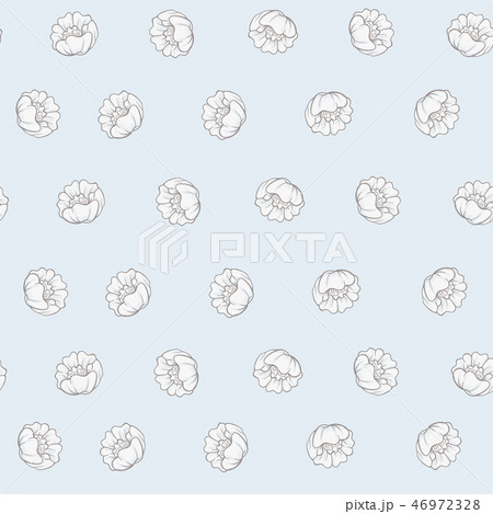 Seamless Floral pattern in art nouveau style Seamless Floral pattern in art nouveau style 46972328